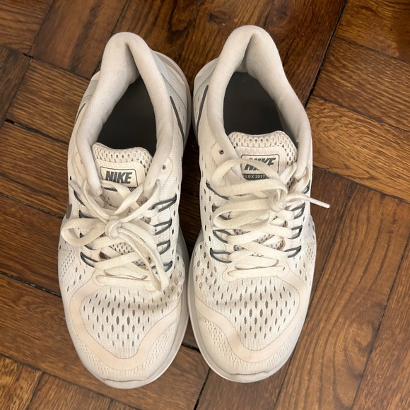Nike Shoes - Nike Sneakers in White; size 6.5; clean and in great condition!